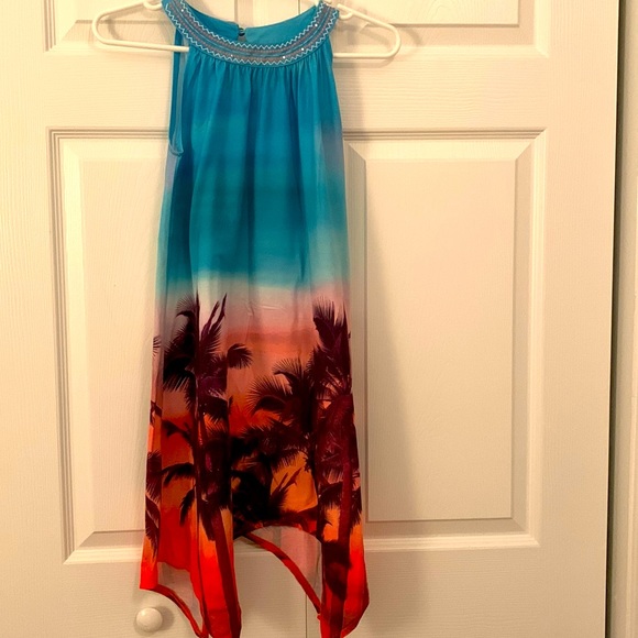 Girls Hawaiian Dress 9/10 UAE - Picture 1 of 4